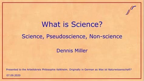 What Is Science Science Pseudoscience Non Science Ppt