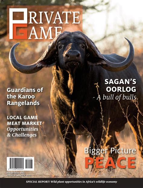 Private Game Wildlife Ranching Magazine Digital Subscription