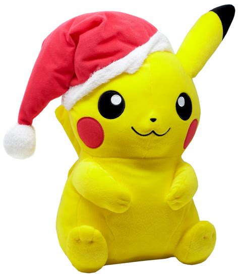 Pokemon Pikachu 14 Plush Santa Hat Banpresto Toywiz