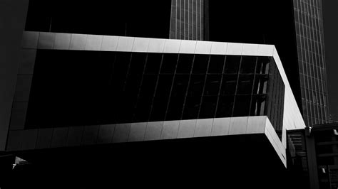 Download Wallpaper 1920x1080 Buildings Facades Edges Black And White