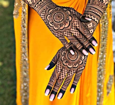 Round Mehndi Designs 26 Easy Circle Shape Mehandi Design For Brides