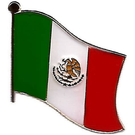 Pack Of 3 Mexico Single Flag Lapel Pins Mexican Pin Badge Walmart