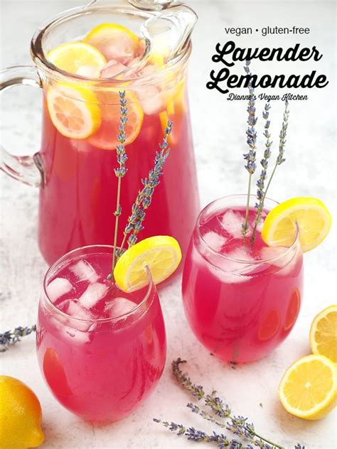 Lavender Lemonade An Ice Cold Glass Will Help You Cool Down On A Hot