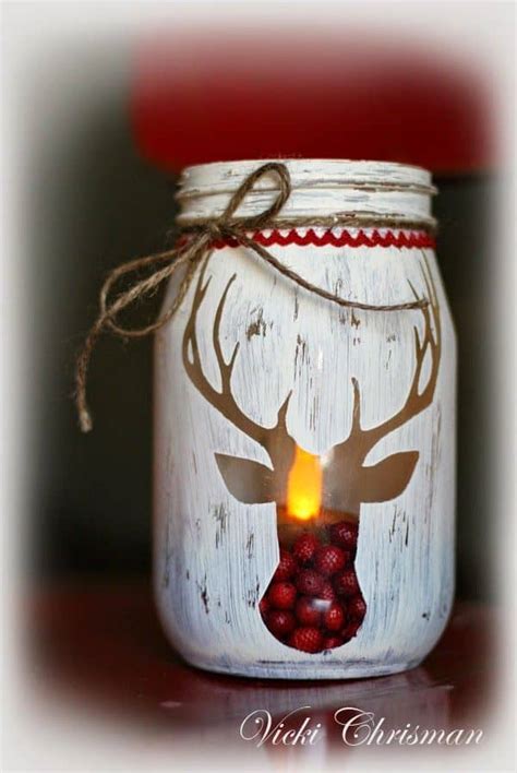 18 Captivating Diy Christmas Mason Jars Homesthetics