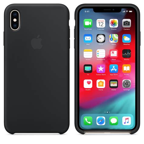 Apple Silicone Case Black For Iphone Xs Max Iphone Accessories