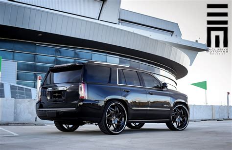 Late Model Yukon Denali On Forgiato Rims By Exclusive Motoring — Carid