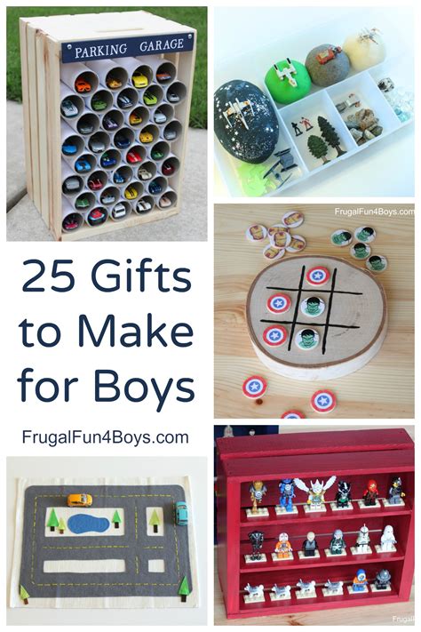 There's specific recommendations for every single age. 25 More Homemade Gifts to Make for Boys - Frugal Fun For ...