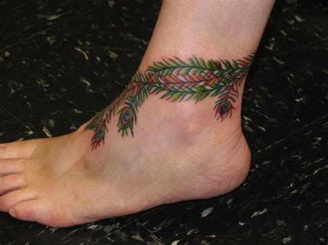 45 Anklet Tattoos With Beautiful And Diversifying Meanings Tattoos