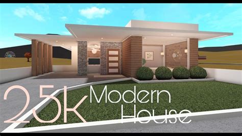 Bloxburg House Build No Gamepass Modern Villa Roblox Youtube My Xxx