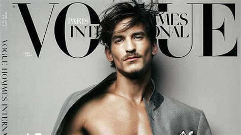 Australia Model Jarrod Scotts Near Nude French Vogue Cover Daily