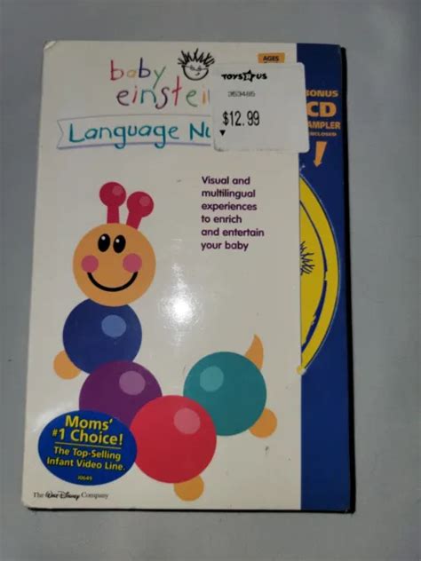 Baby Einstein Language Nursery Vhs 2001 £578 Picclick Uk