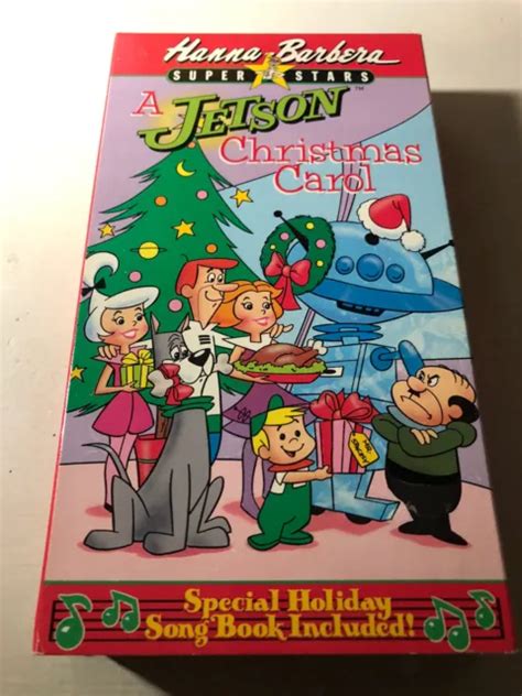 A Jetson Christmas Carol Vhs Family Animation Hanna Barbera The Jetsons Picclick