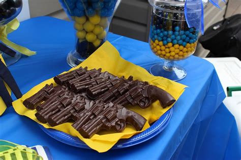 Police departments have to pay overtime to officers just like any other employer in the us. Police Retirement Table Decorations Photograph | Police Party