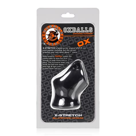 oxballs unit x stretch cocksling black
