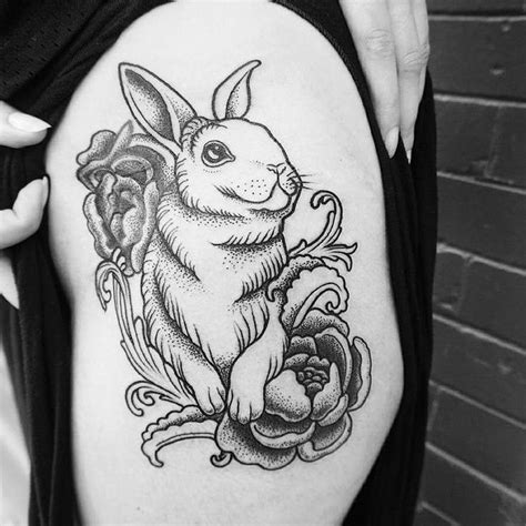 42 Best Rabbit Heart Tattoo Images On Pinterest Bunny Tattoos Rabbit