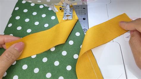 ️ 2 Special Ways To Sew Bias Tape With Sewing Tips And Tricks Youtube