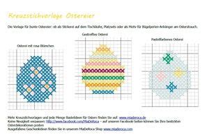 Hier geht's zur anleitung mit vorlagen! Pin von Nina Waldschmidt auf Easter in 2020 | Stichmuster ...