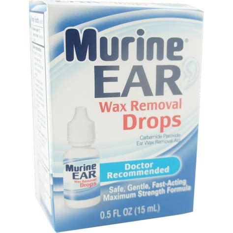Murine Ear Wax Removal Drops 050 Oz Pack Of 2