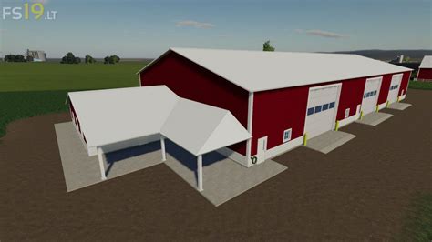 Fs19 American Farm House With Garage Mods
