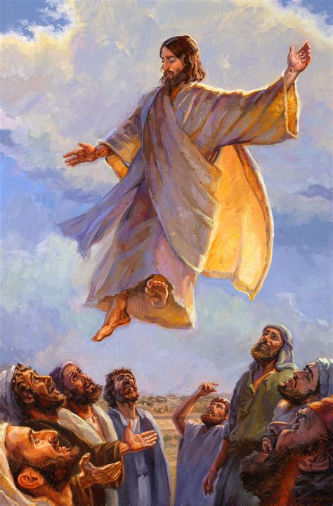 The Ascension Of Jesus Gospelimages