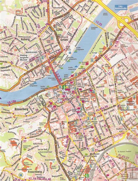 Linz Haritası ve Linz Uydu Görüntüleri