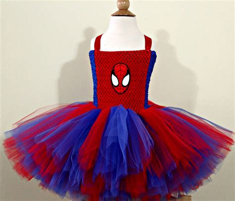 Girl Spiderman Costumespiderman Tutu By Tutullycutedesigns Girl