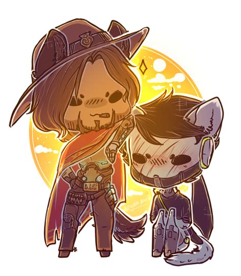 Overwatch Genji And Mccree By Keymmiracle On Deviantart