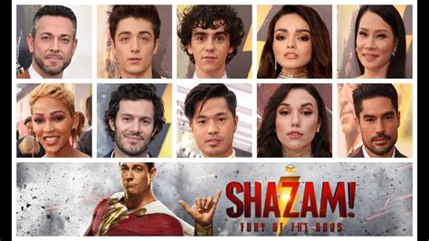 Shazam Fury Of The Gods Cast Interviews With Zachary Levi Asher Angel