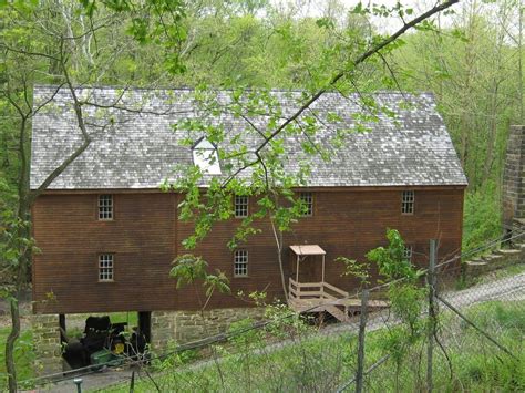 Washingtons Grist Mill Thats George Washington Located In