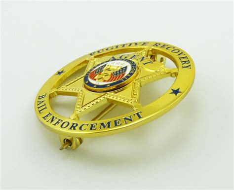 Us Bail Enforcement And Fugitive Recovery Agent Badges Replica Movie Pro