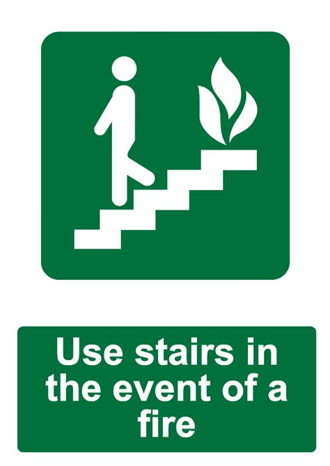 Free Signage Uk Printable Fire Evacuation And Escape Signs