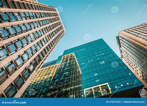 Office Building Top View Background In Retro Style Colors Buildings Of