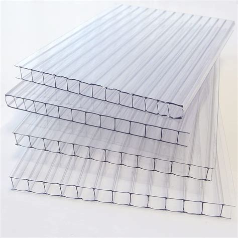 Shape Products Clear Twinwall Polycarbonate Sheets 10mm