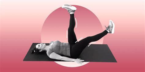 this scissor kick exercise will tone your abs and legs today