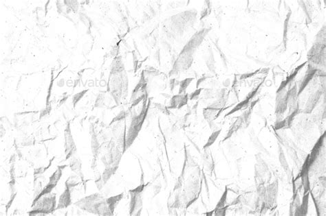 Crumpled Paper Texture Template For Overlay Stock Photo By Tasipas