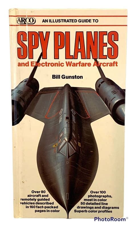 Illust Spy Planes Electronic Warfare Aircraft Bill Gunston Hardcover Book