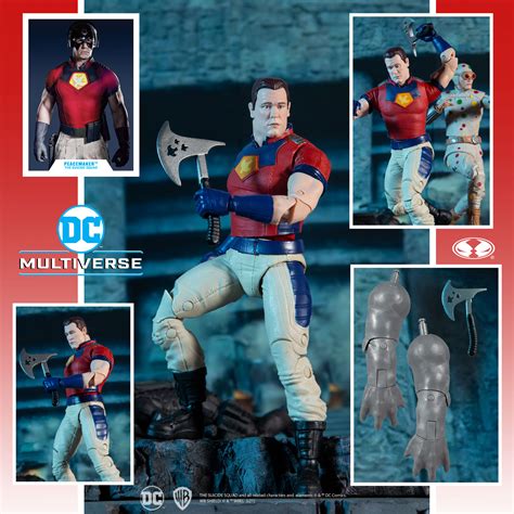 Dc Multiverse Mcfarlane Toys Peacemaker Unmasked The Suicide Squad