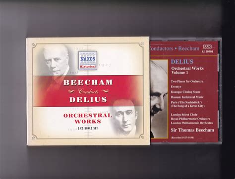 beecham conducts delius orchestral works 3cd box 13370626020 sklepy opinie ceny w allegro pl
