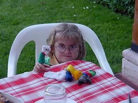 Adorable biker family making funny faces. People Making Crazy Faces