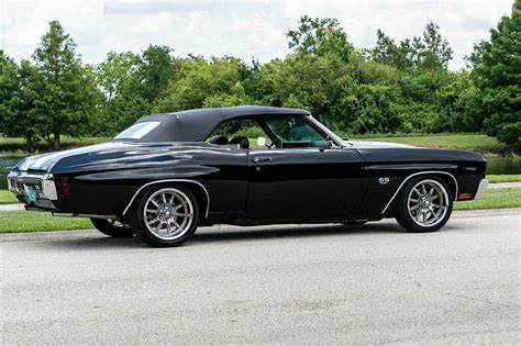 Tuxedo Black Chevrolet Chevelle Ss Convertible With Miles Available Now