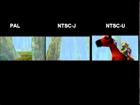 Majoras Mask Intro - PAL vs NTSC-J vs NTSC-U - YouTube