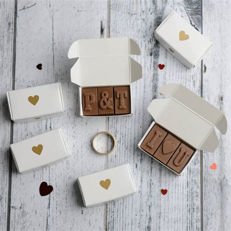 Personalised Chocolate Favours By Morse Toad