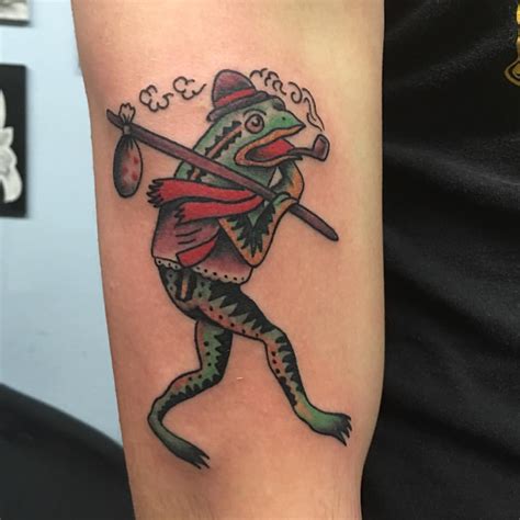 Aggregate 71 American Traditional Frog Tattoo Best Thtantai2