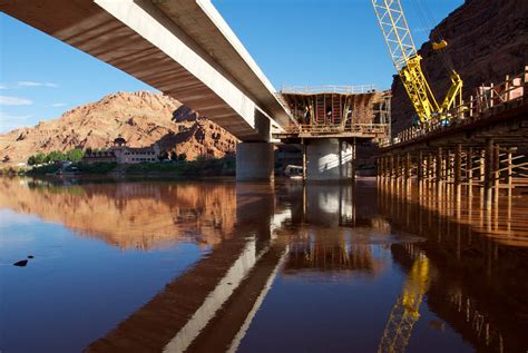 Colorado River Bridge Moab Wadsworth Brothers