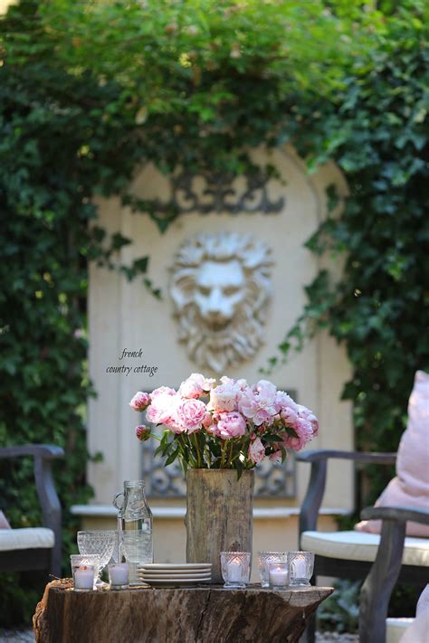 French Country Fridays English Garden Patio And Giveaway