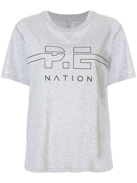 Pe Nation Swingman T Shirt Grey Modesens T Shirt Shirts Sell