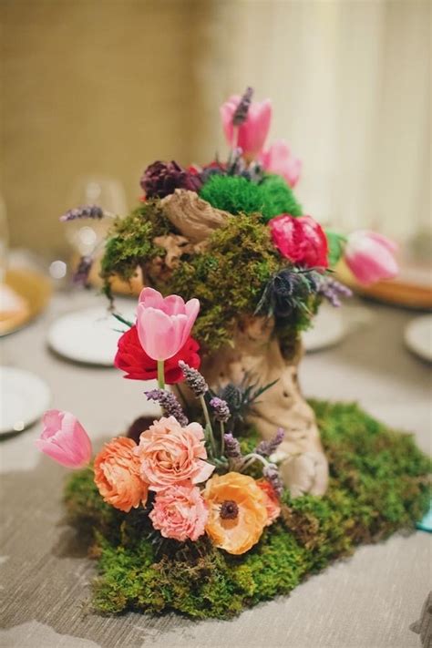 San Francisco Wedding By Tinywater Photography Flower Centerpieces