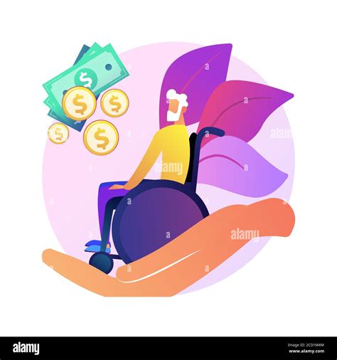 Care Allowance Abstract Concept Vector Illustration Stock Vector Image
