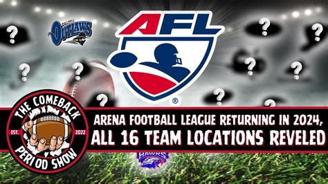 Breaking News Afl Arena Football League Returns In 2024 And All 16