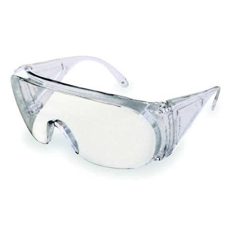 honeywell uvex safety glasses wraparound clear polycarbonate lens uncoated s301cs zoro